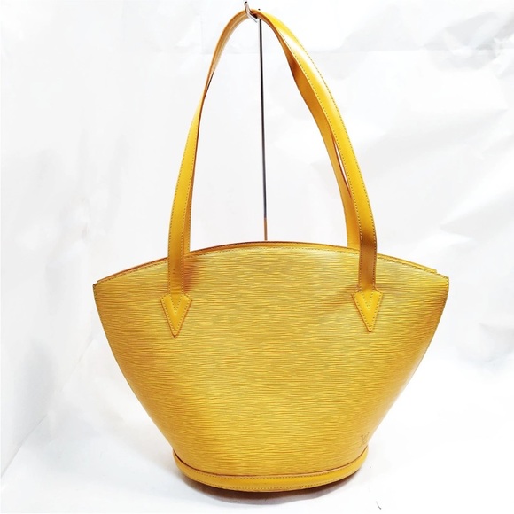 Louis Vuitton Handbags - Louis Vuitton St. Jacques Yellow Epi Leather Shoulder Bag